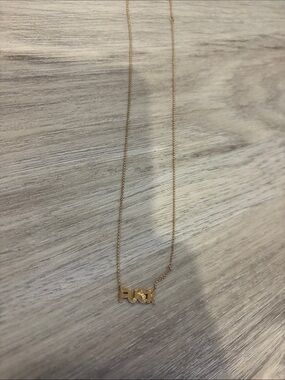 14kt Diamond Necklace — Bold Statement Pendant
